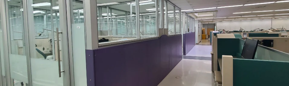 Western University Dental Clinic — finished interior by Verto360
